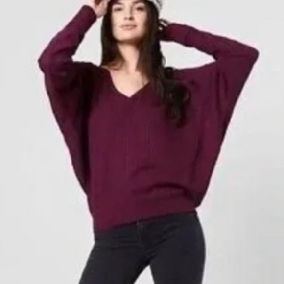 𝅺FREE People Santa Clara Thermal Top /Mulberry - Picture 8 of 8